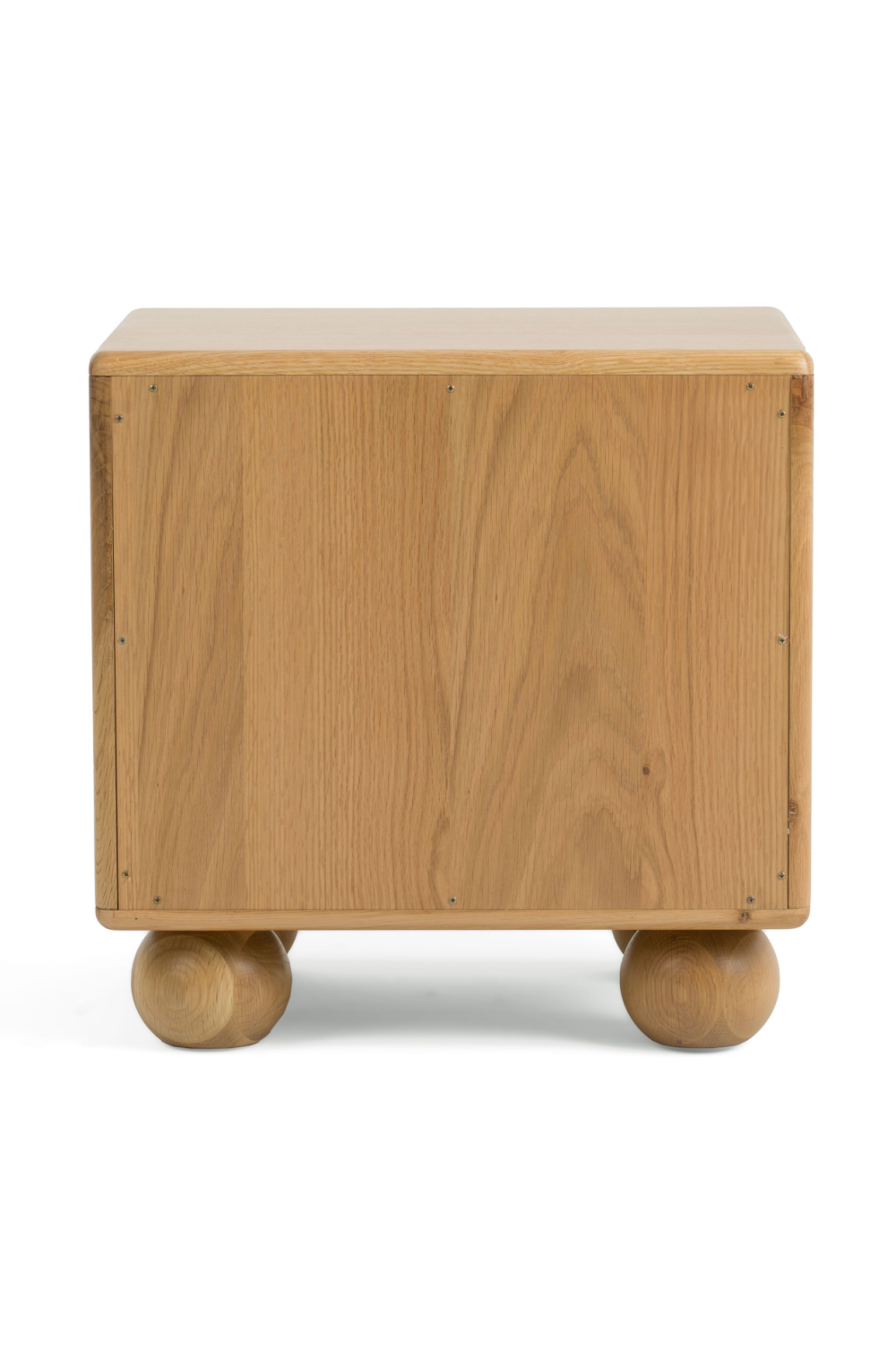 Fluted Oak 2-Drawer Nightstand | OROA Modern Winters | Oroa.com