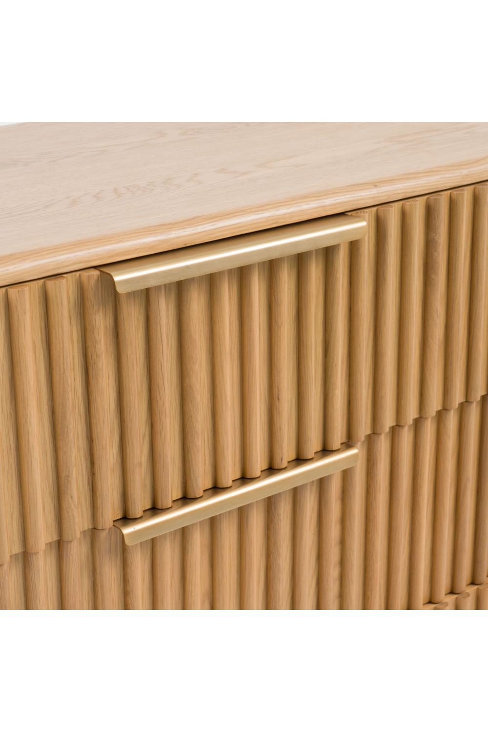 Fluted Oak 6-Drawer Dresser | OROA Modern Winters | Oroa.com