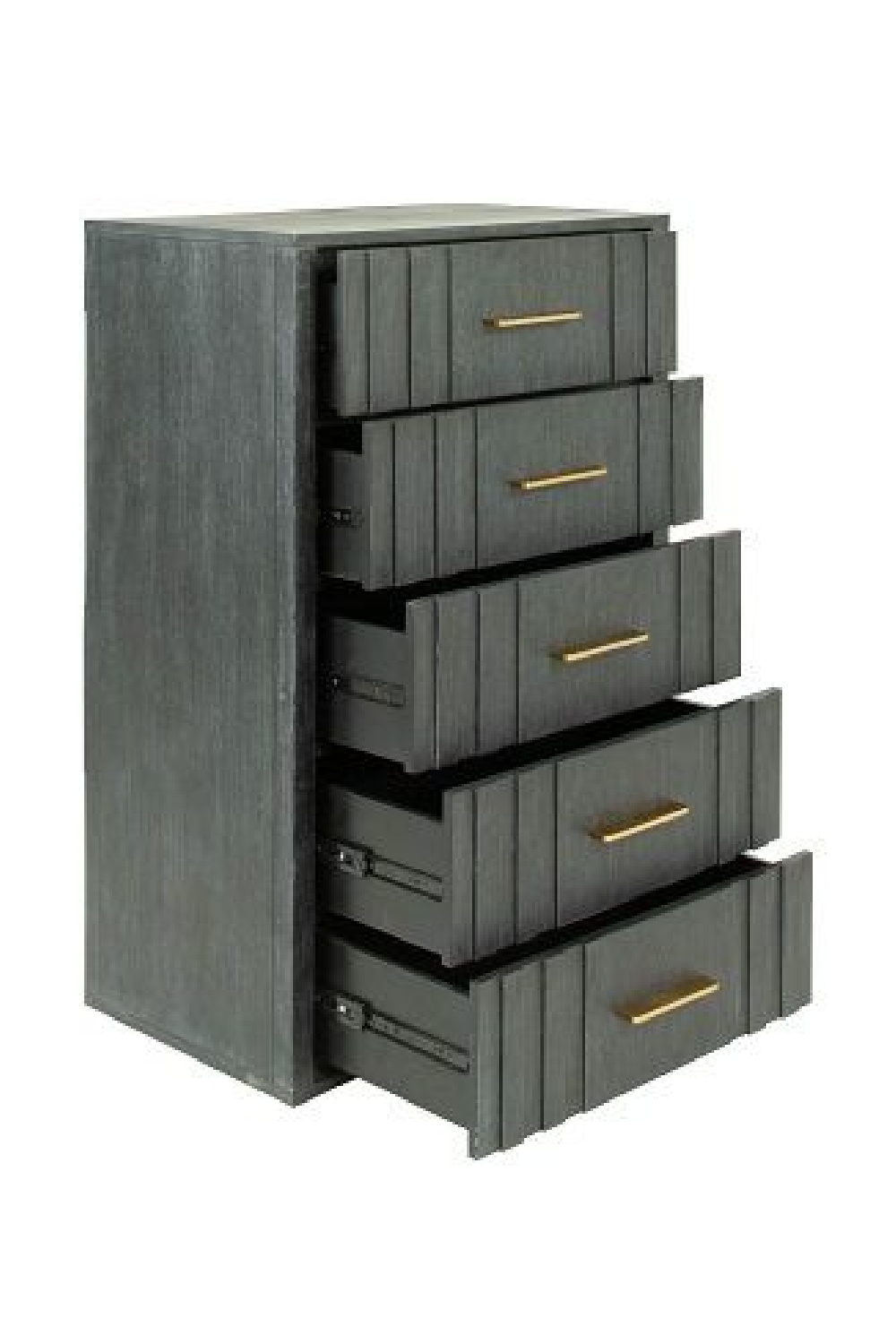 Gray Acacia 5-Drawer Chest | Oroa.com
