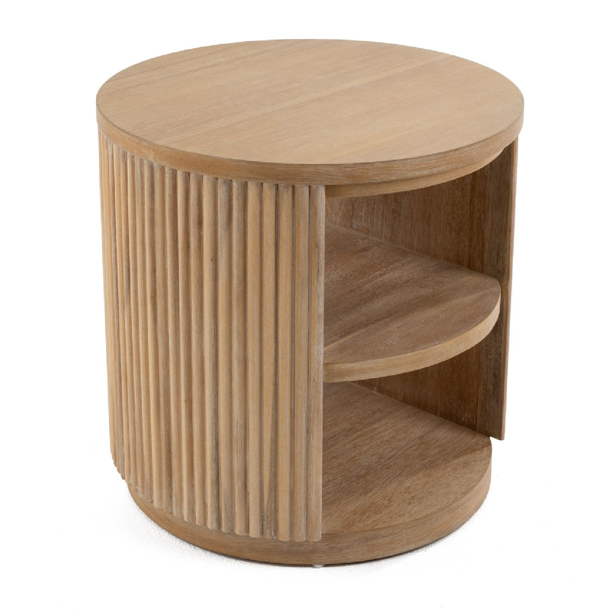Natural Acacia End Table | Oroa.com