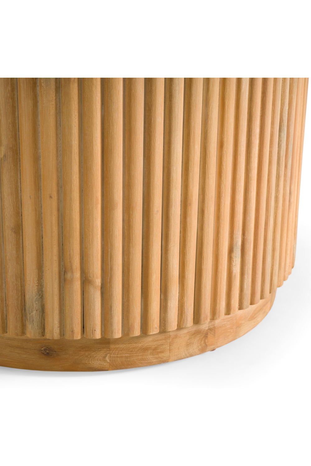Natural Acacia Oval Dining Table | Oroa.com
