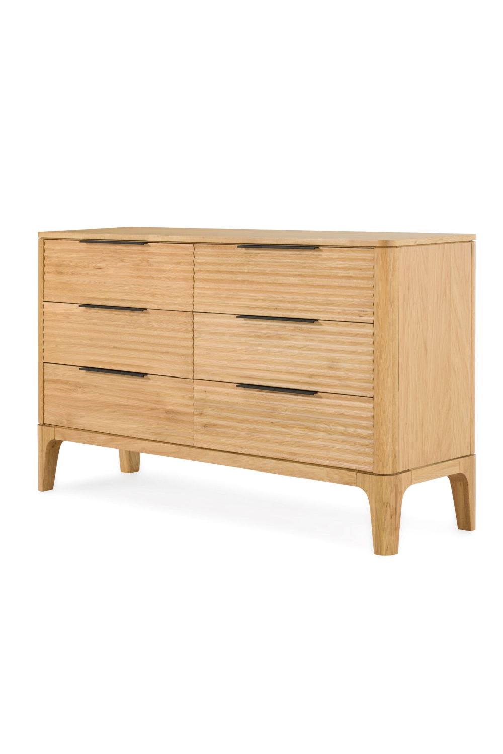 6-Drawer Solid Oak Dresser | Oroa.com