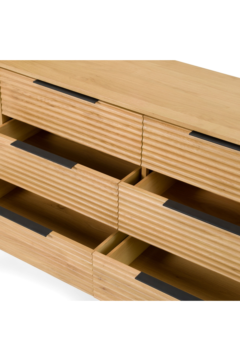 6-Drawer Solid Oak Dresser | Oroa.com