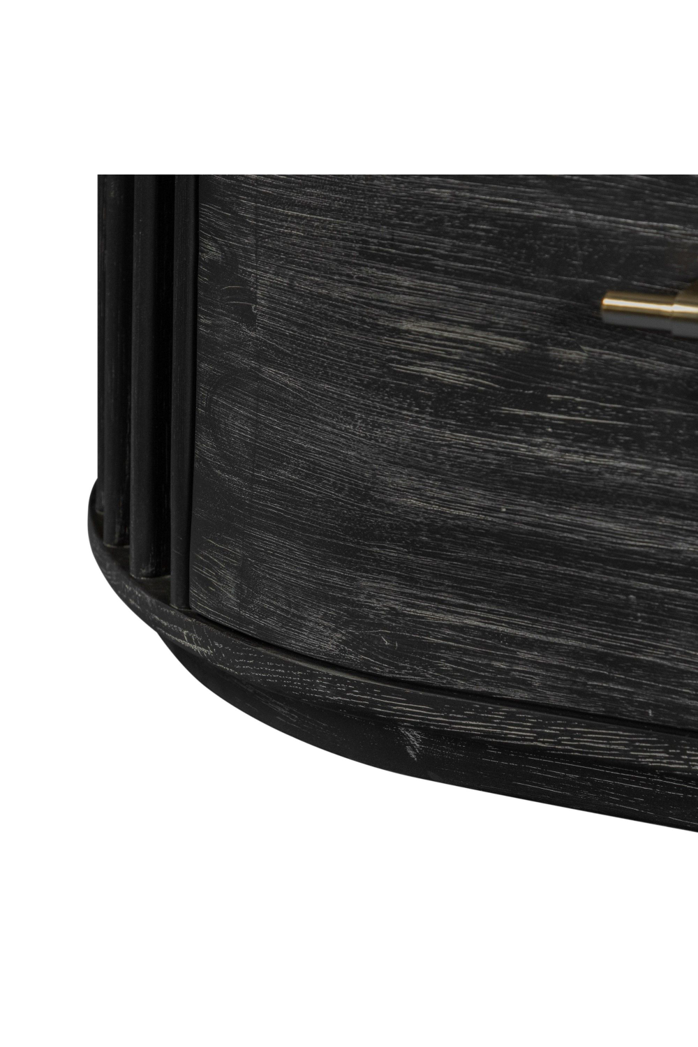 Solid Acacia 2-Drawer Nightstand | OROA Modern Fields | Oroa.com