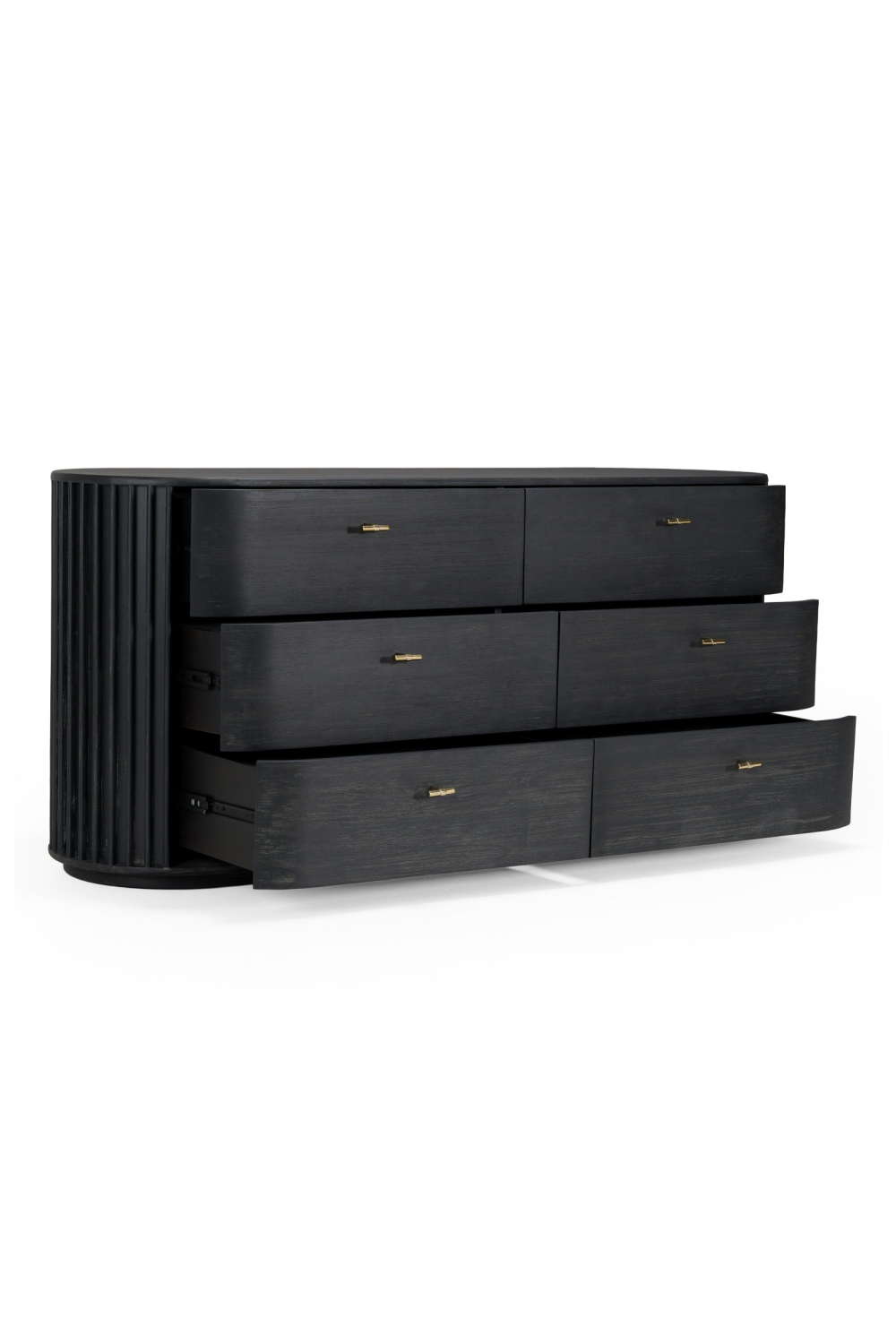 Solid Acacia 6-Drawer Dresser | OROA Modern Fields | Oroa.com