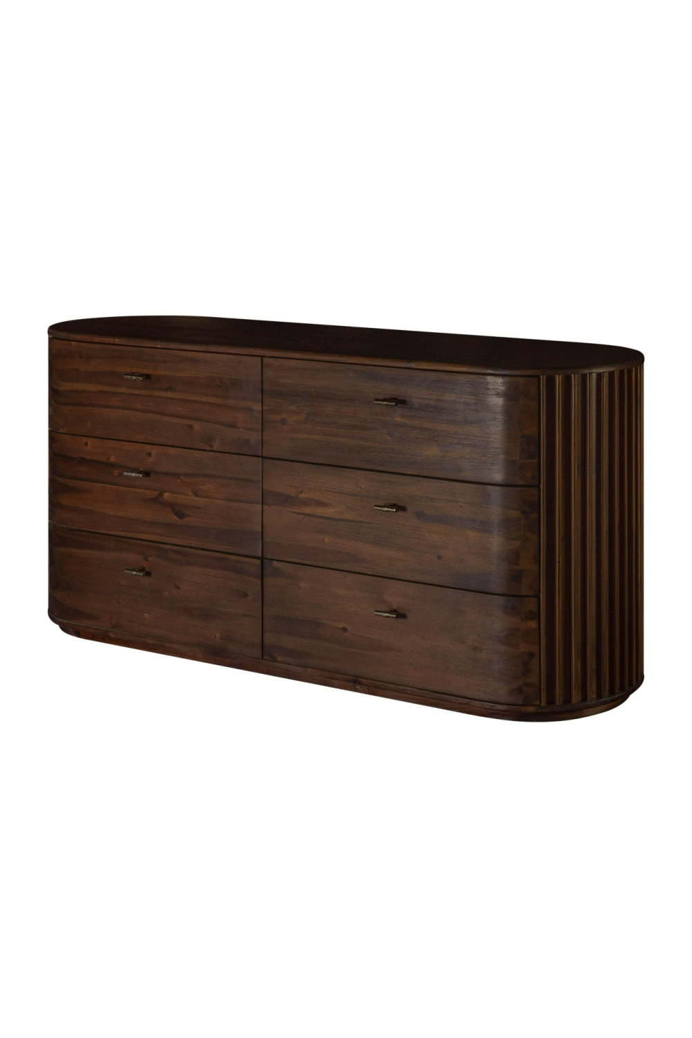 Solid Acacia 6-Drawer Dresser | OROA Modern Fields | Oroa.com