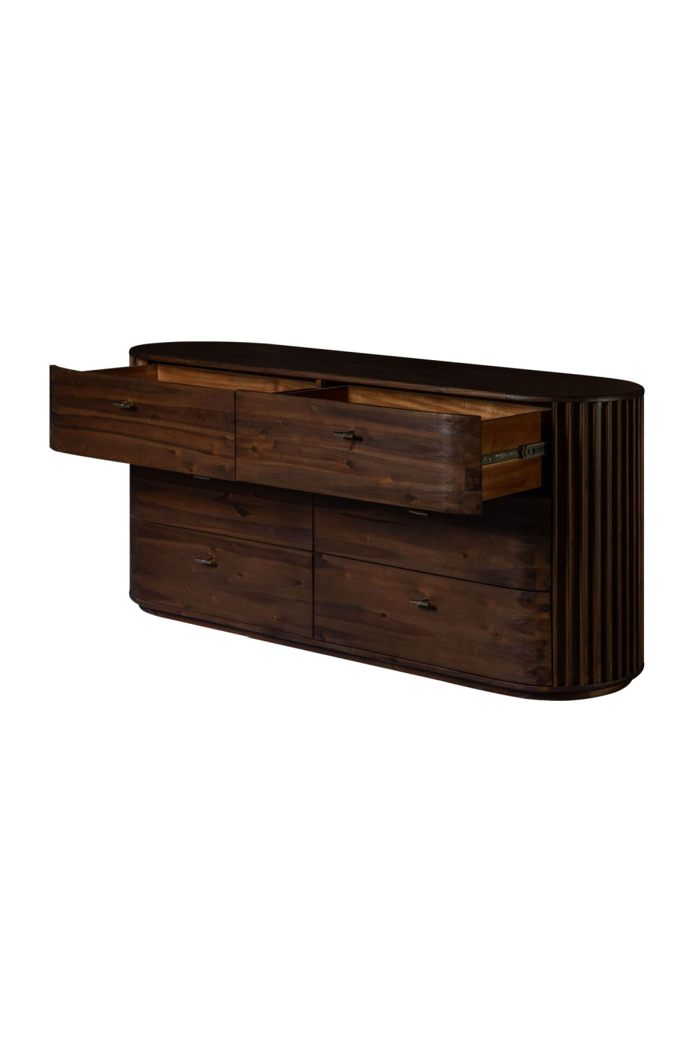 Solid Acacia 6-Drawer Dresser | Oroa.com