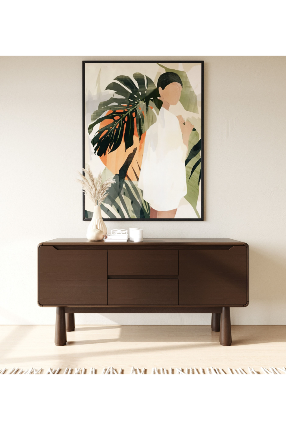 Solid Acacia Sideboard | Oroa.com