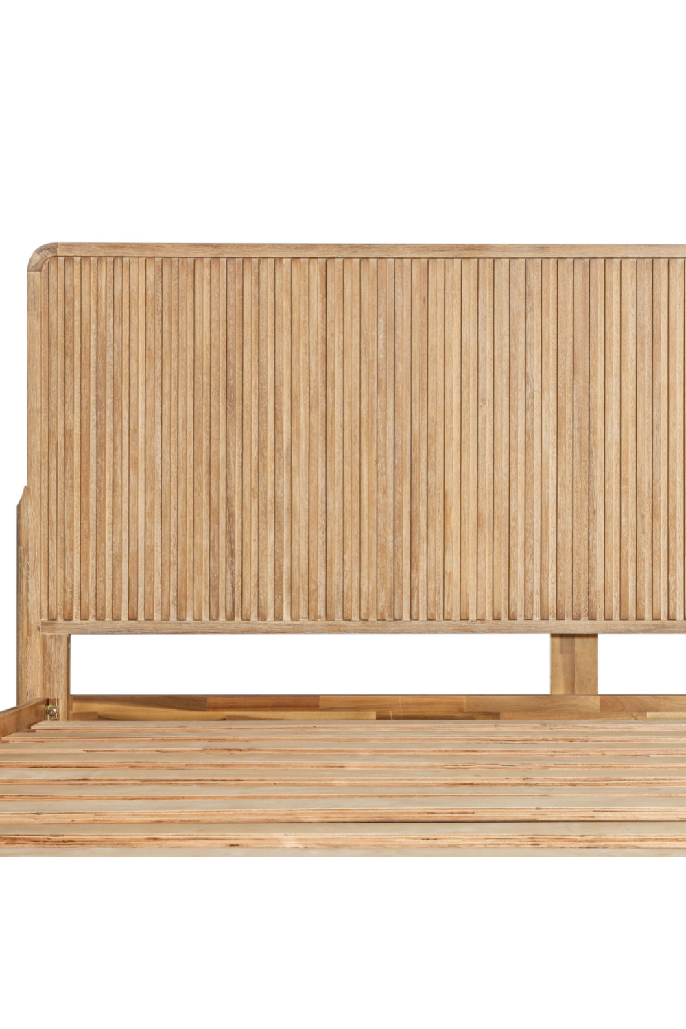 Natural Oak Slatted Bed | OROA Modern Mikala | Oroa.com
