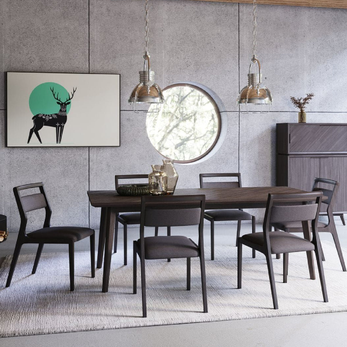 Acacia Wood Dining Table | Oroa.com