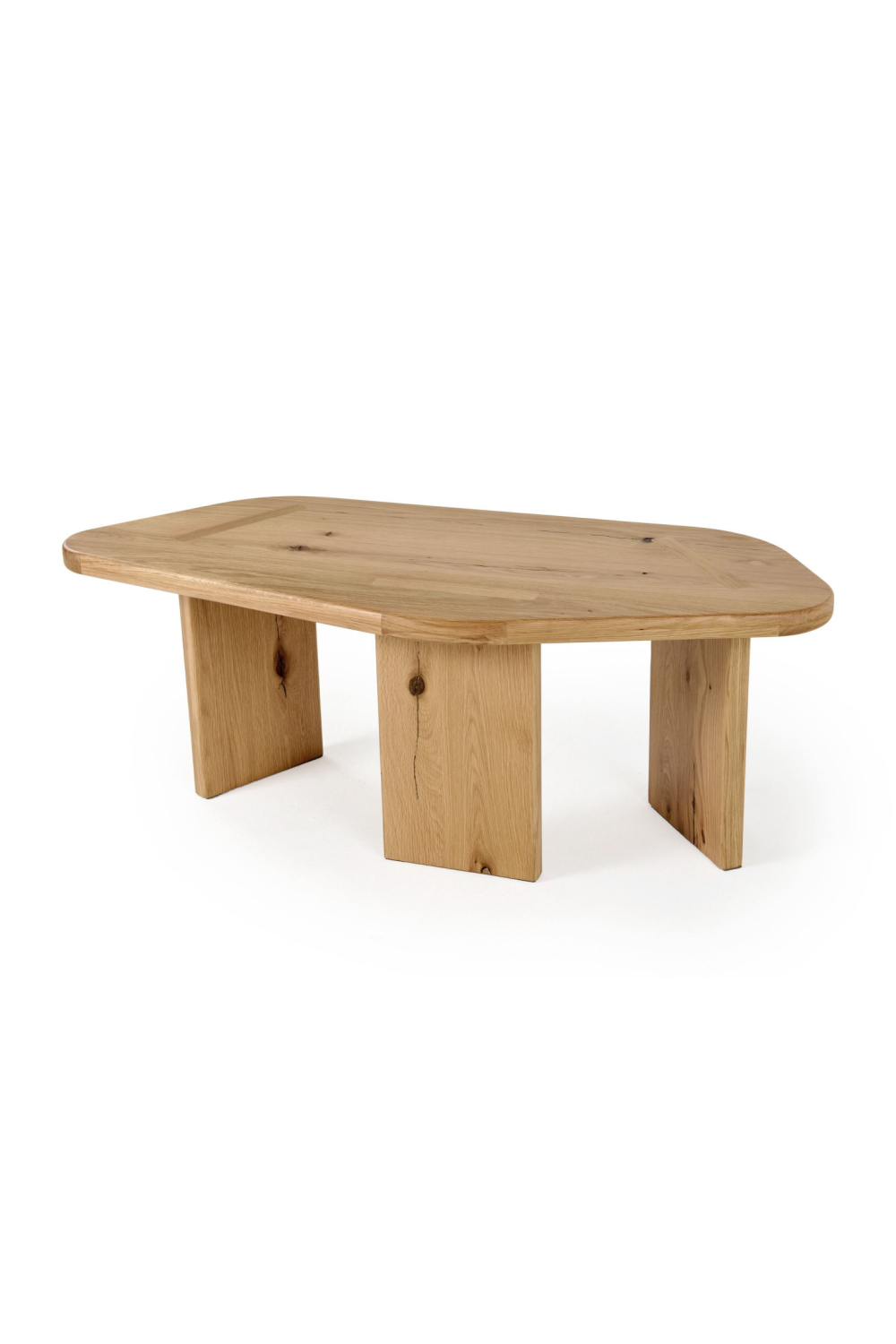 Natural Wood Coffee Table Set (2) | OROA Modern Jack | Oroa.com