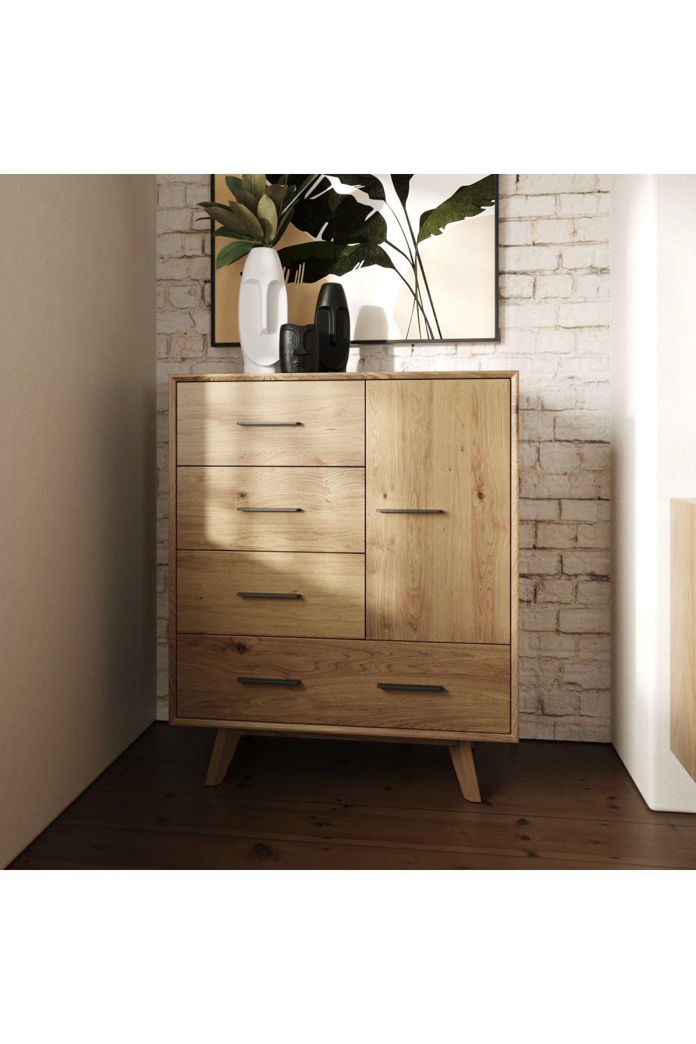 Blonde Acacia Chest | OROA Modern Claire | Oroa.com