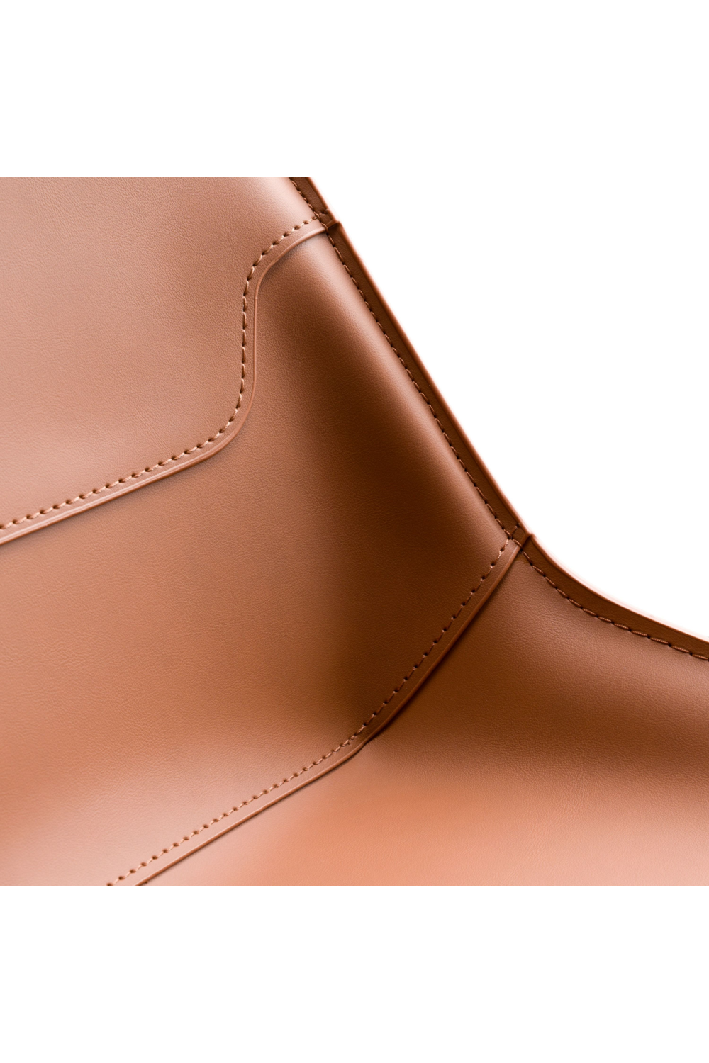 Saddle Leather Counter Stool | OROA Modern Halo | Oroa.com