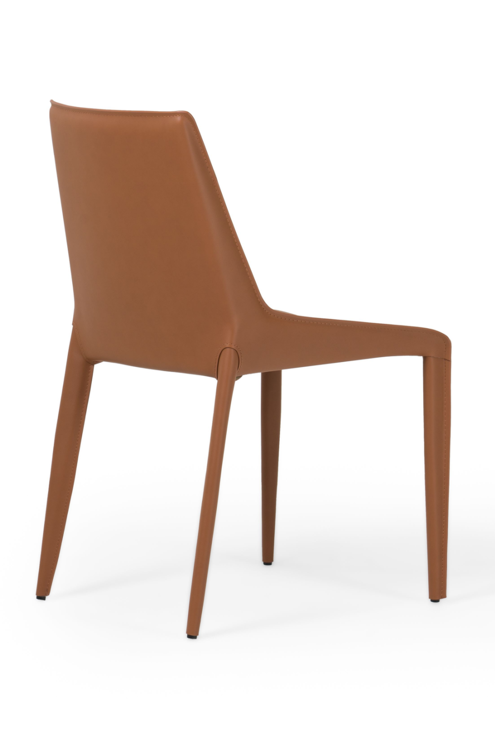 Saddle Leather Dining Chairs (2) | OROA Modern Halo | Oroa.com