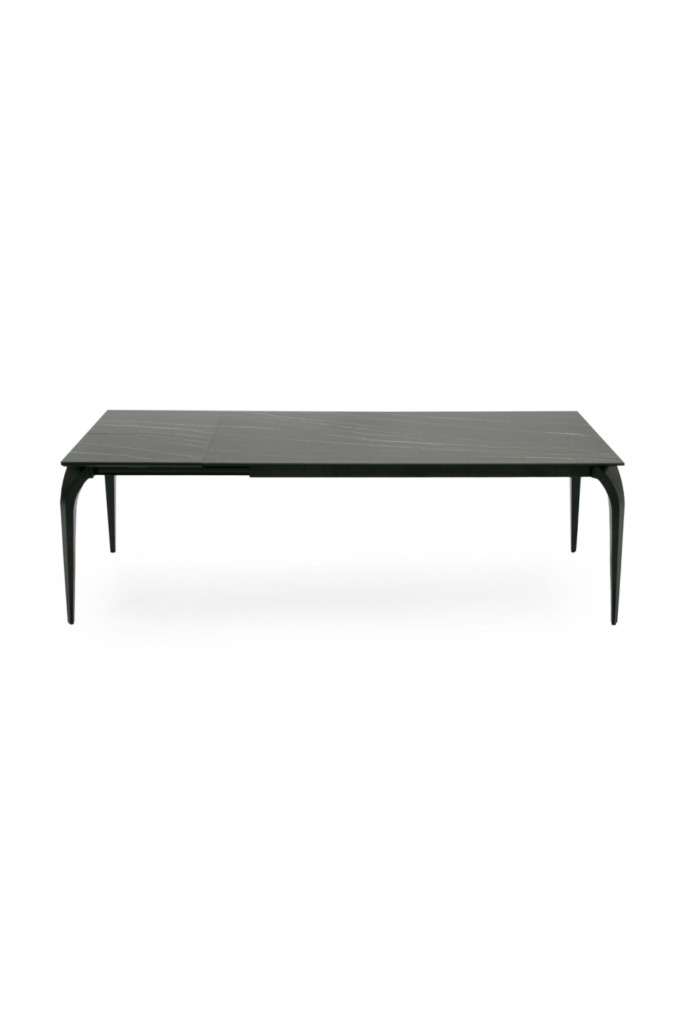 Black Ceramic Extendable Dining Table | OROA Modern Alberta | Oroa.com