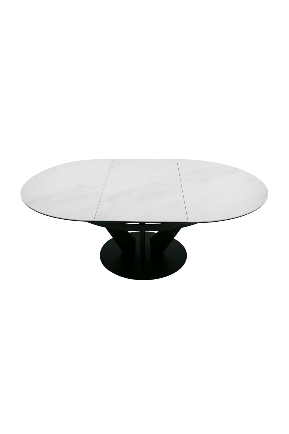 Black Ceramic Extendable Dining Table | OROA Modern Alberta | Oroa.com