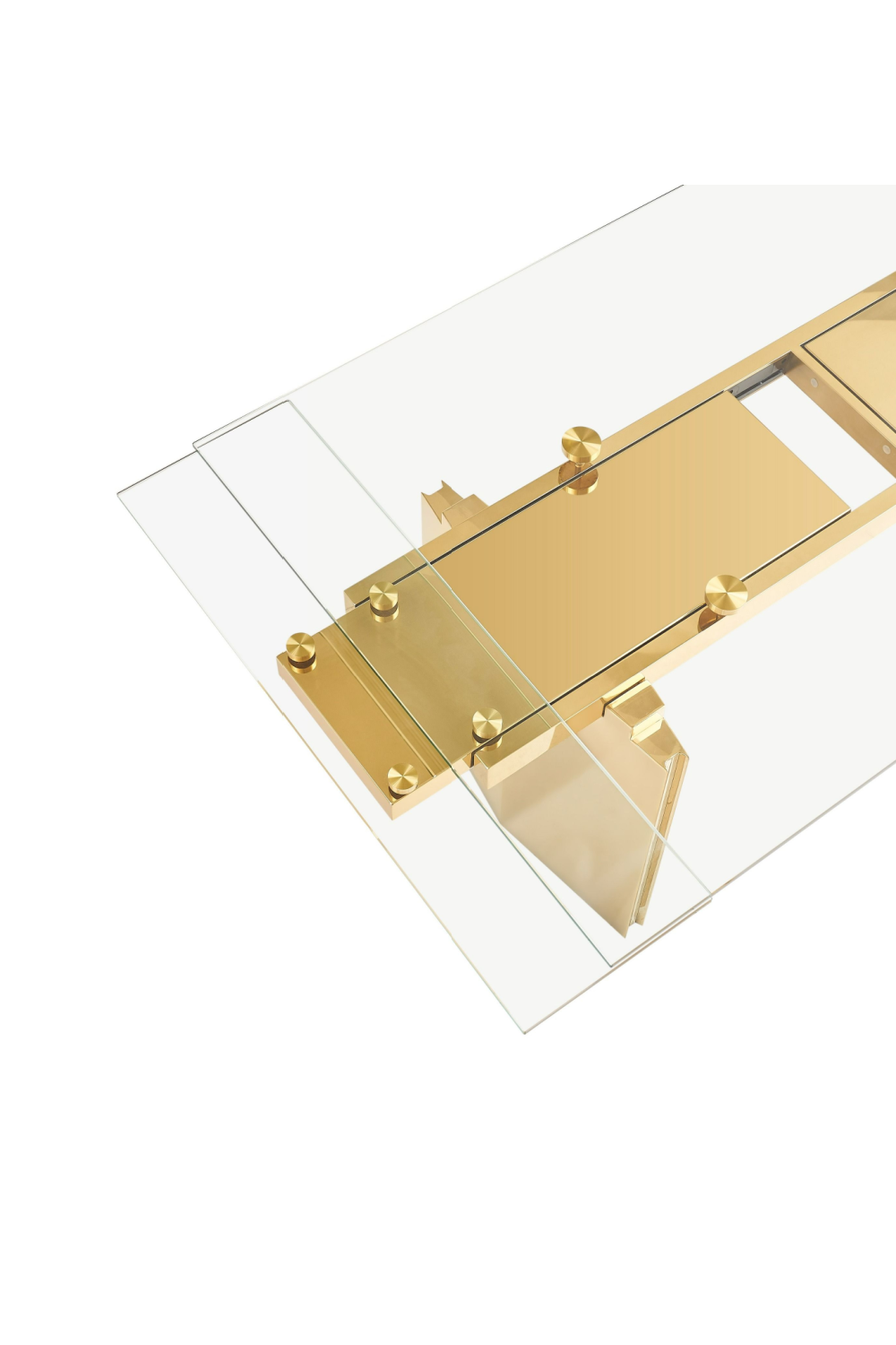 Glass Extendable Dining Table | OROA Modern Nassim | Oroa.com