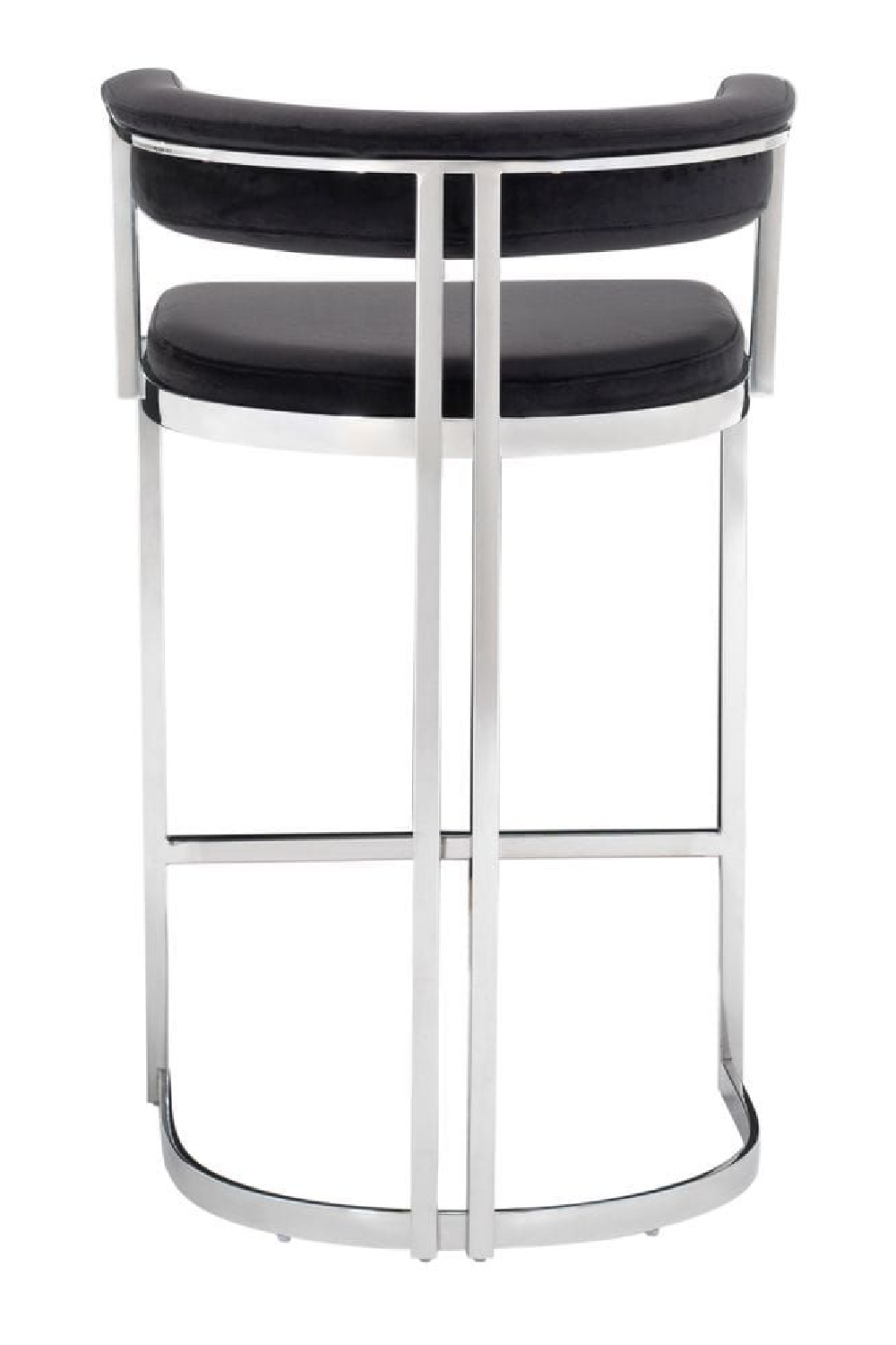 Black Velvet Counter Stool | OROA Modern Munith | Oroa.com