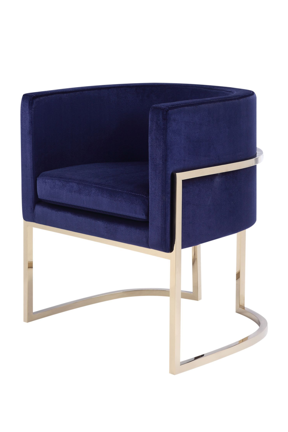 Blue Velvet Kids Chair | OROA Modern Betsy | Oroa.com