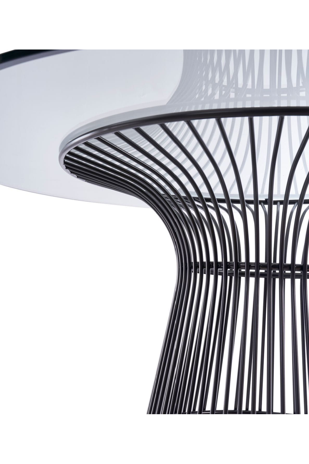 Round Tempered Glass Dining Table | Oroa.com