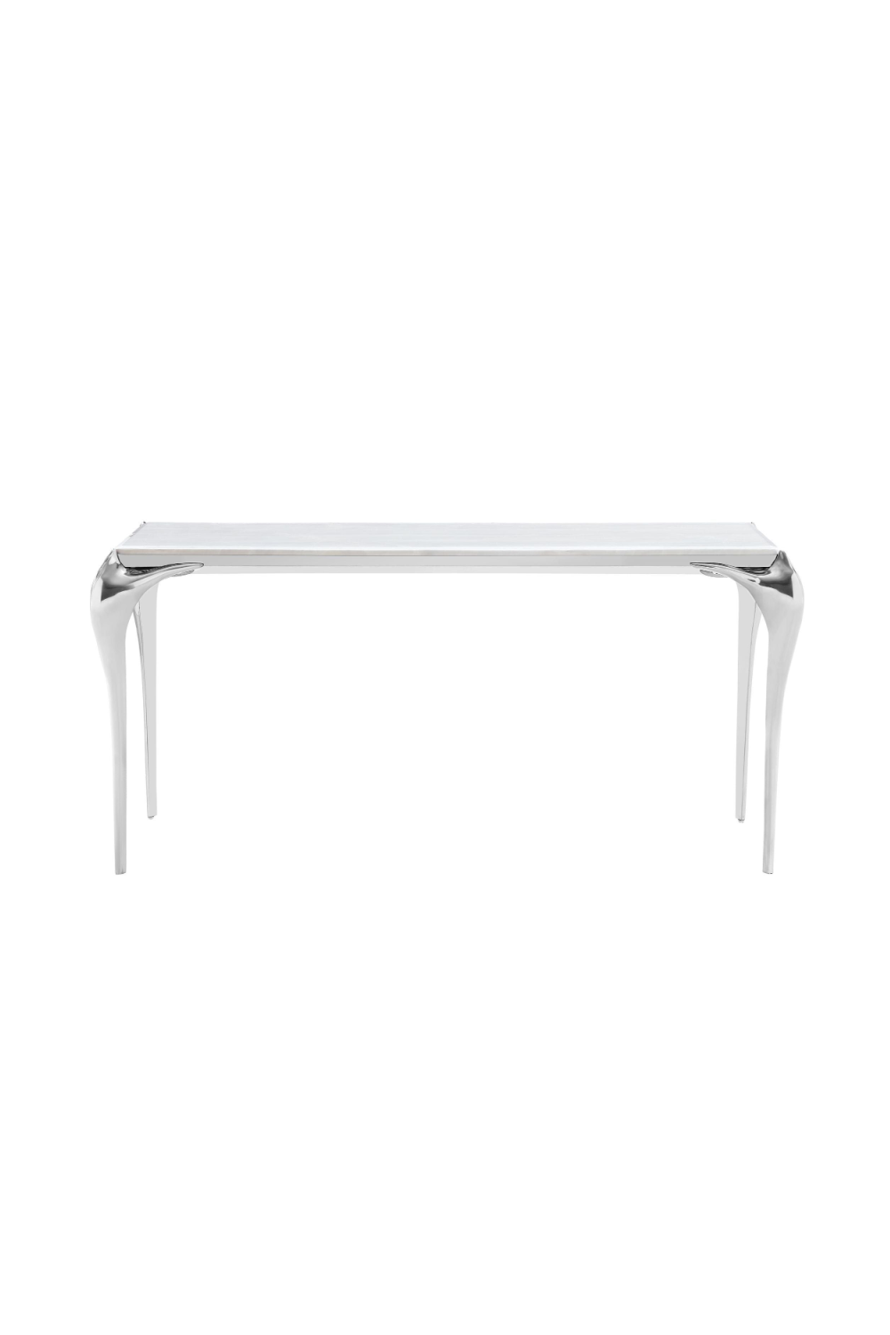 Stainless Steel Marble Console Table | OROA Modern Vince | Oroa.com