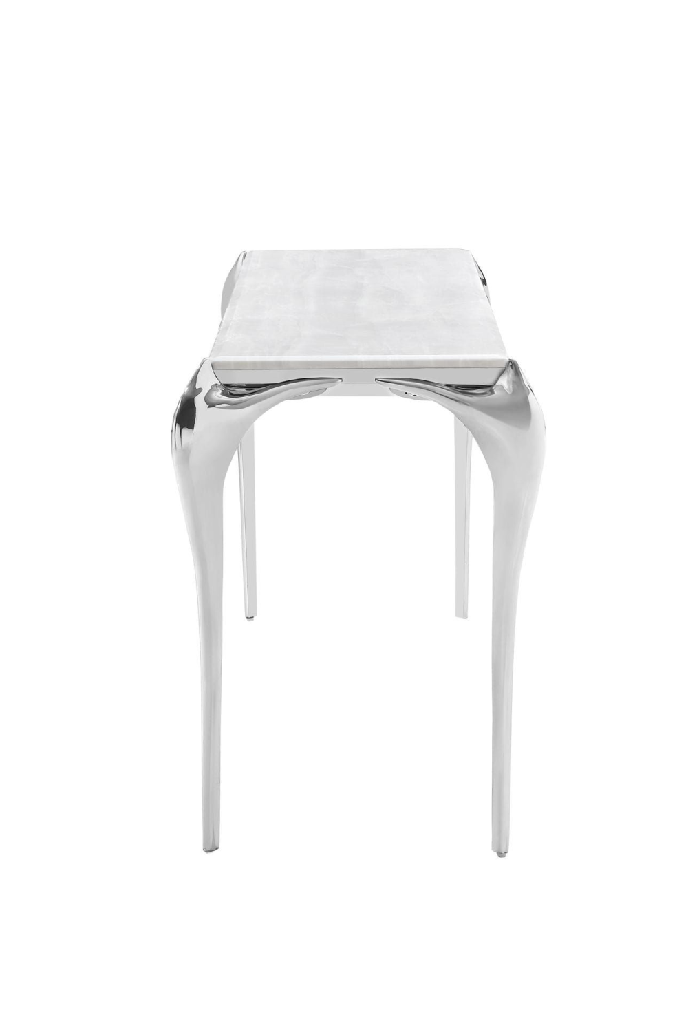 Stainless Steel Marble Console Table | OROA Modern Vince | Oroa.com
