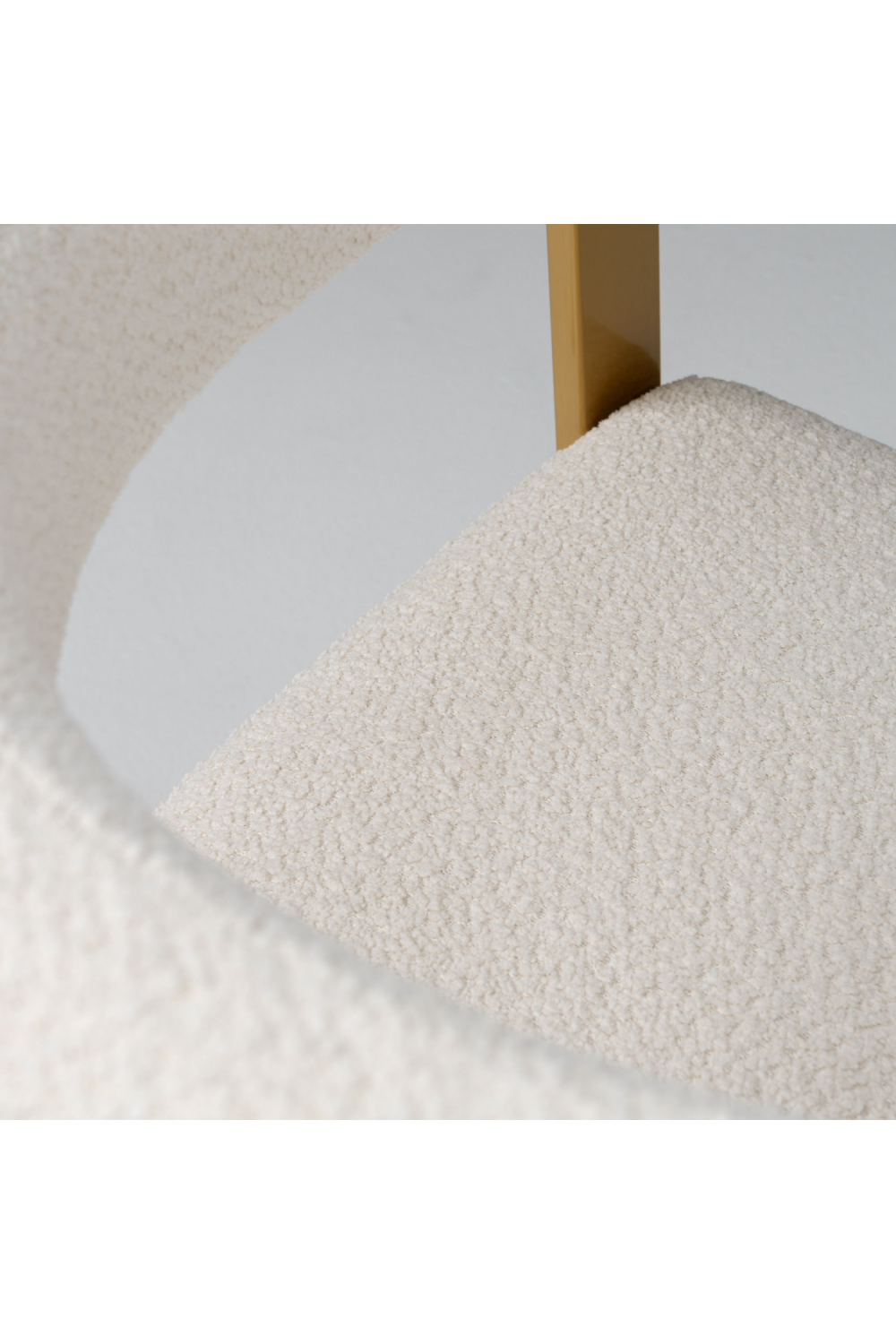 Beige Sherpa Dining Chair | Oroa.com