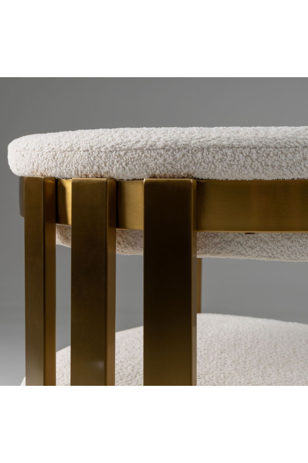 Beige Sherpa Dining Chair | Oroa.com