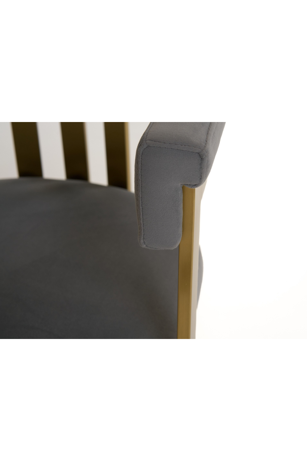Gray Velvet Dining Chair | OROA Modern Pontiac | Oroa.com