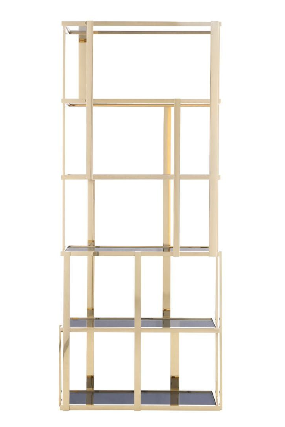 Gold Framed Bookcase | OROA Modern Tipton | Oroa.com