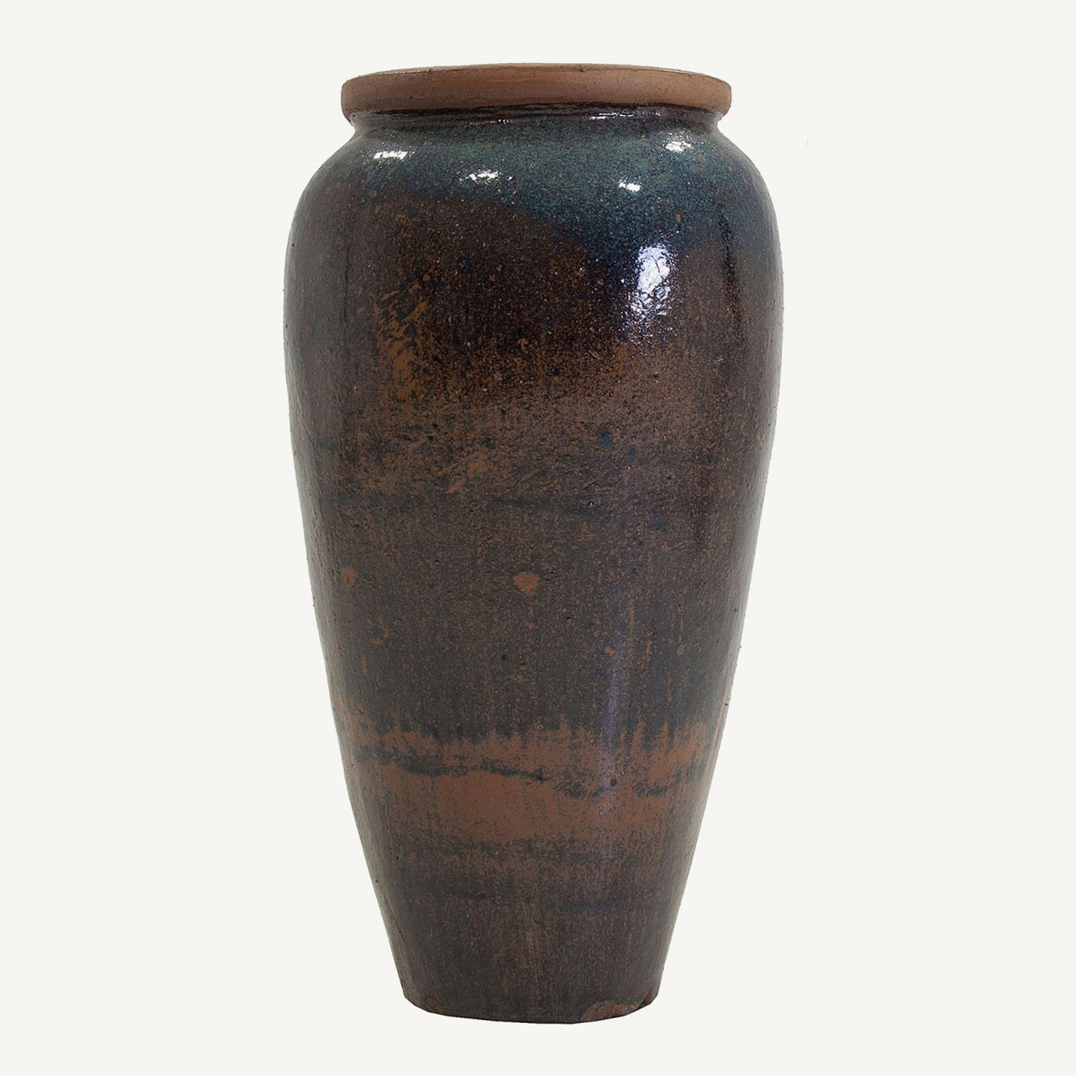 Aged Colored Ceramic Jar | Oroa.com