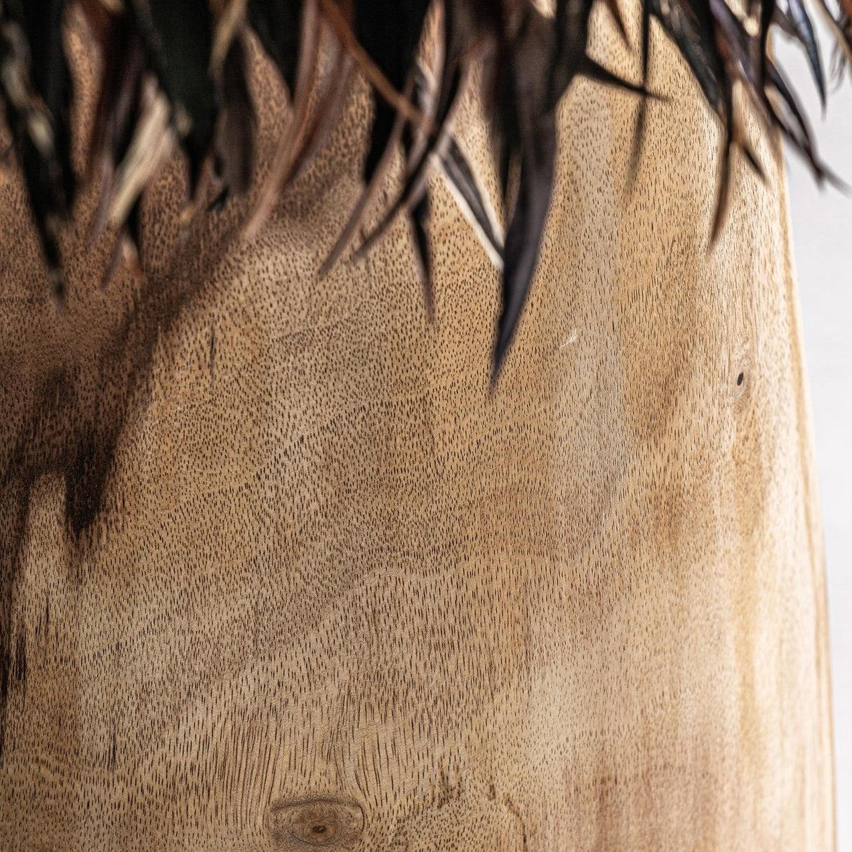 Natural Feather Table Lamp | Oroa.com