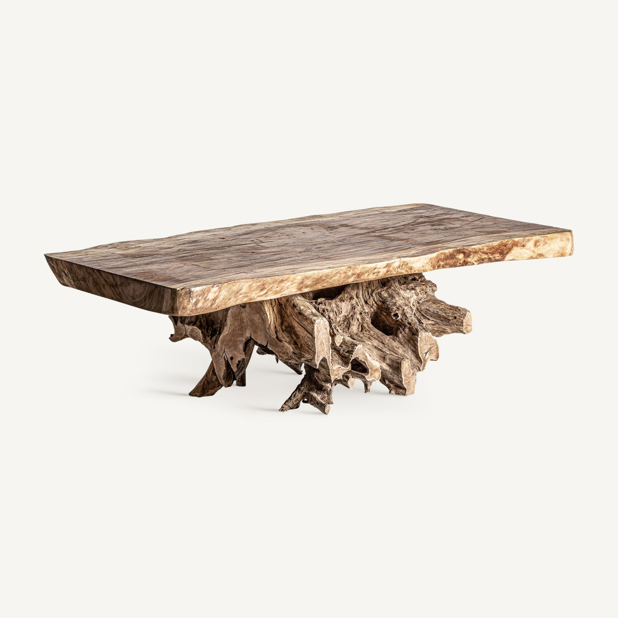 Suar Wood Rustic Coffee Table | Oroa.com