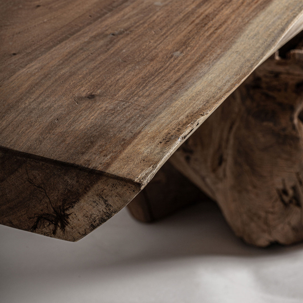 Suar Wood Rustic Coffee Table | Oroa.com