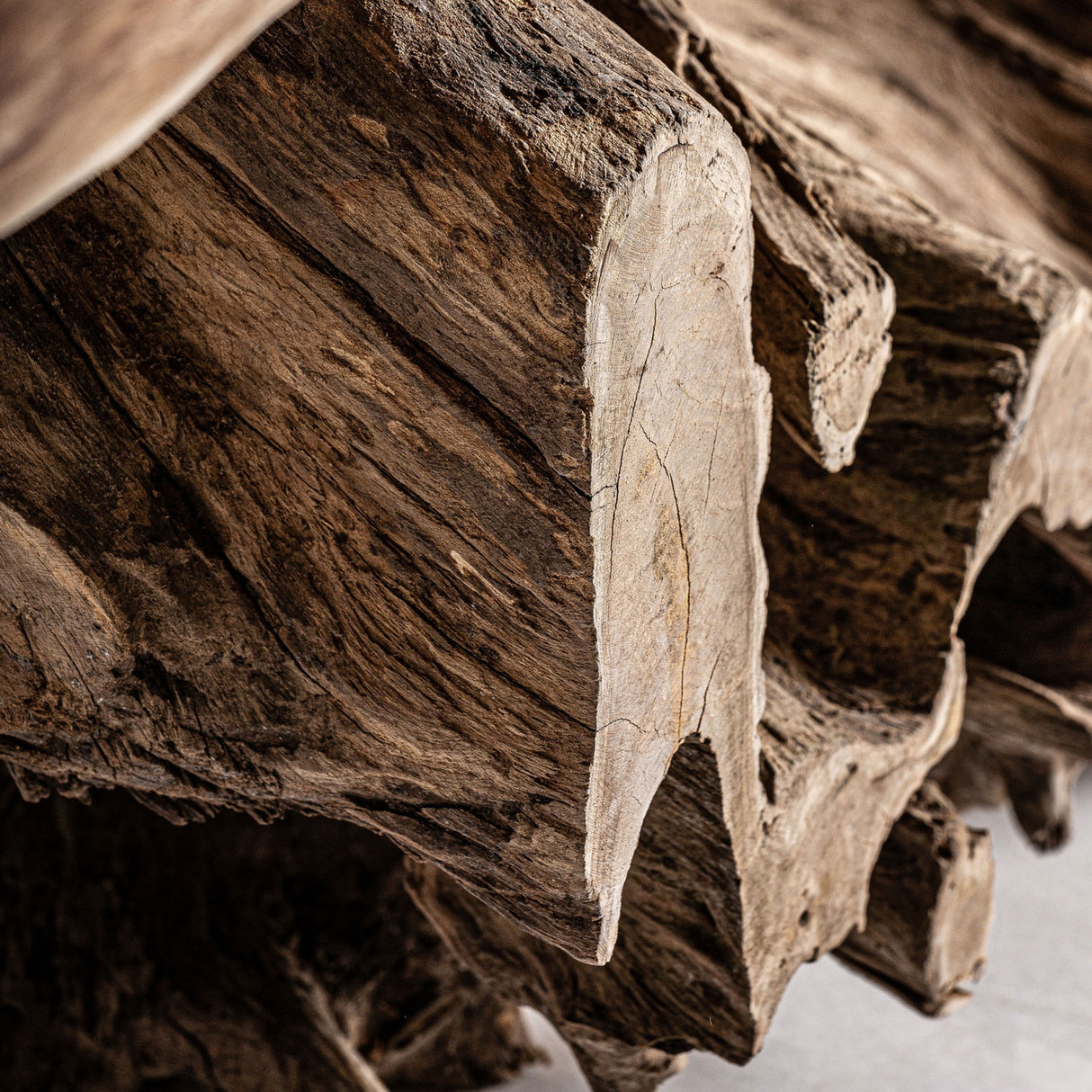 Suar Wood Rustic Coffee Table | Oroa.com