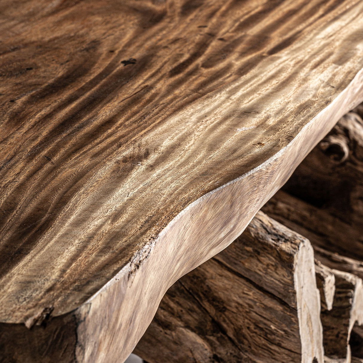 Suar Wood Rustic Coffee Table | Oroa.com