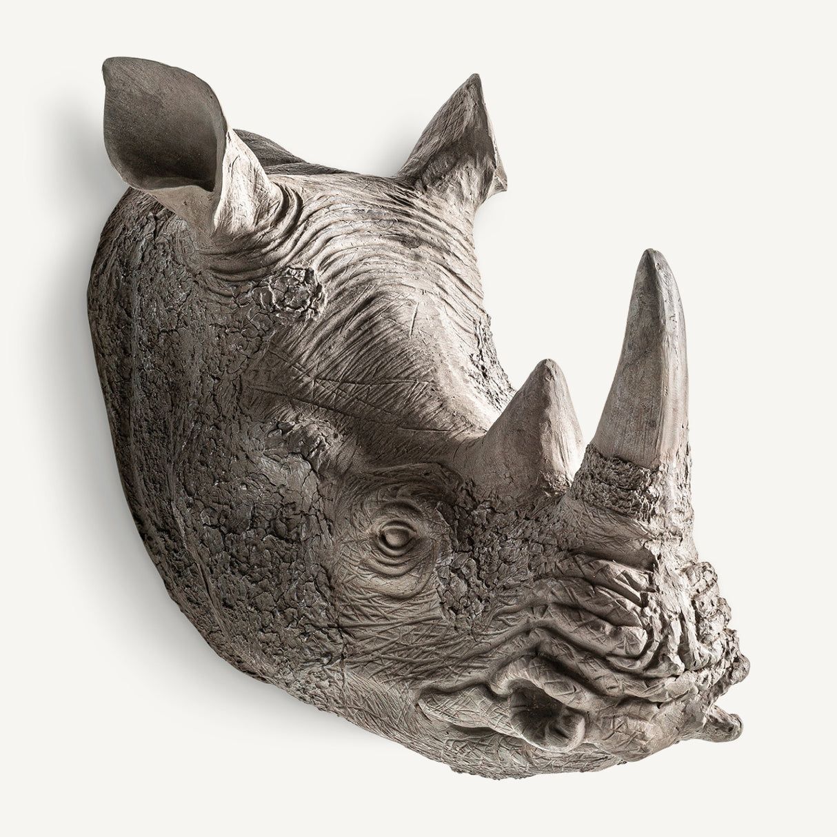 Gray Animal Bust Sculpture | Oroa.com