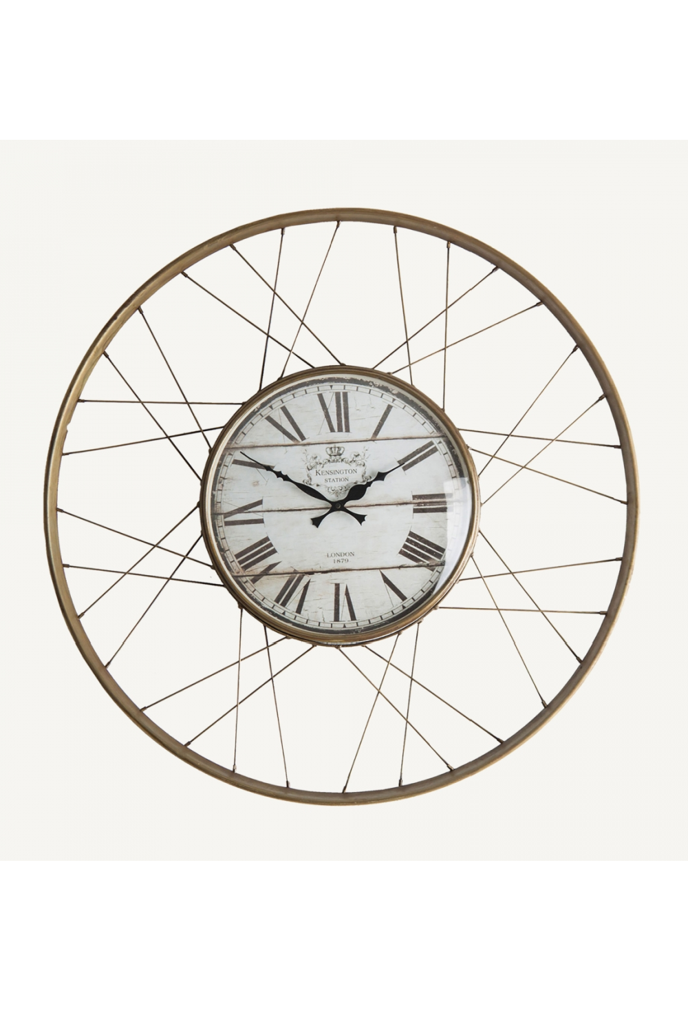 Gold Art Deco Clock | Vical Home Greer | Oroa.com