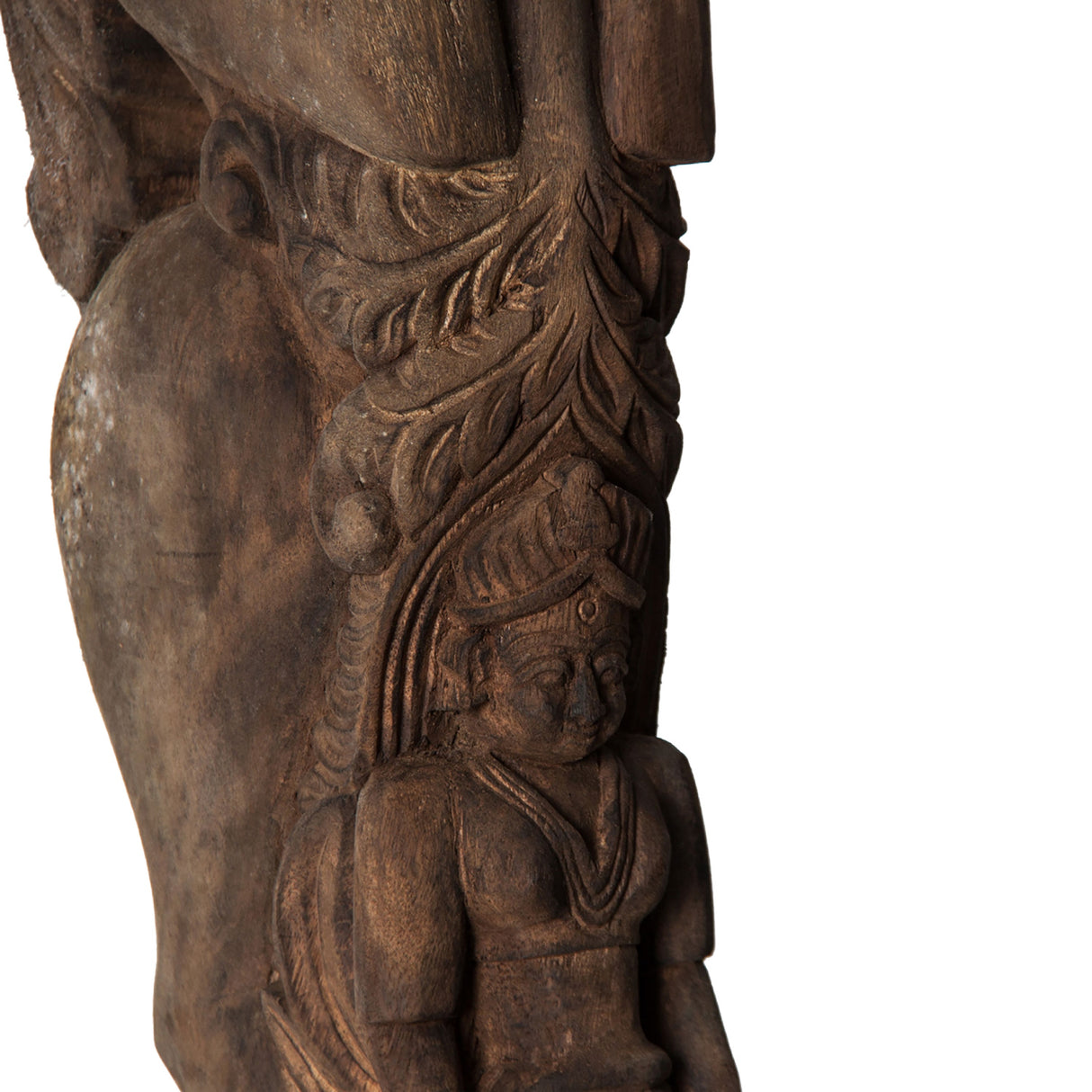 Rustic Teak Wood Sculpture | Oroa.com