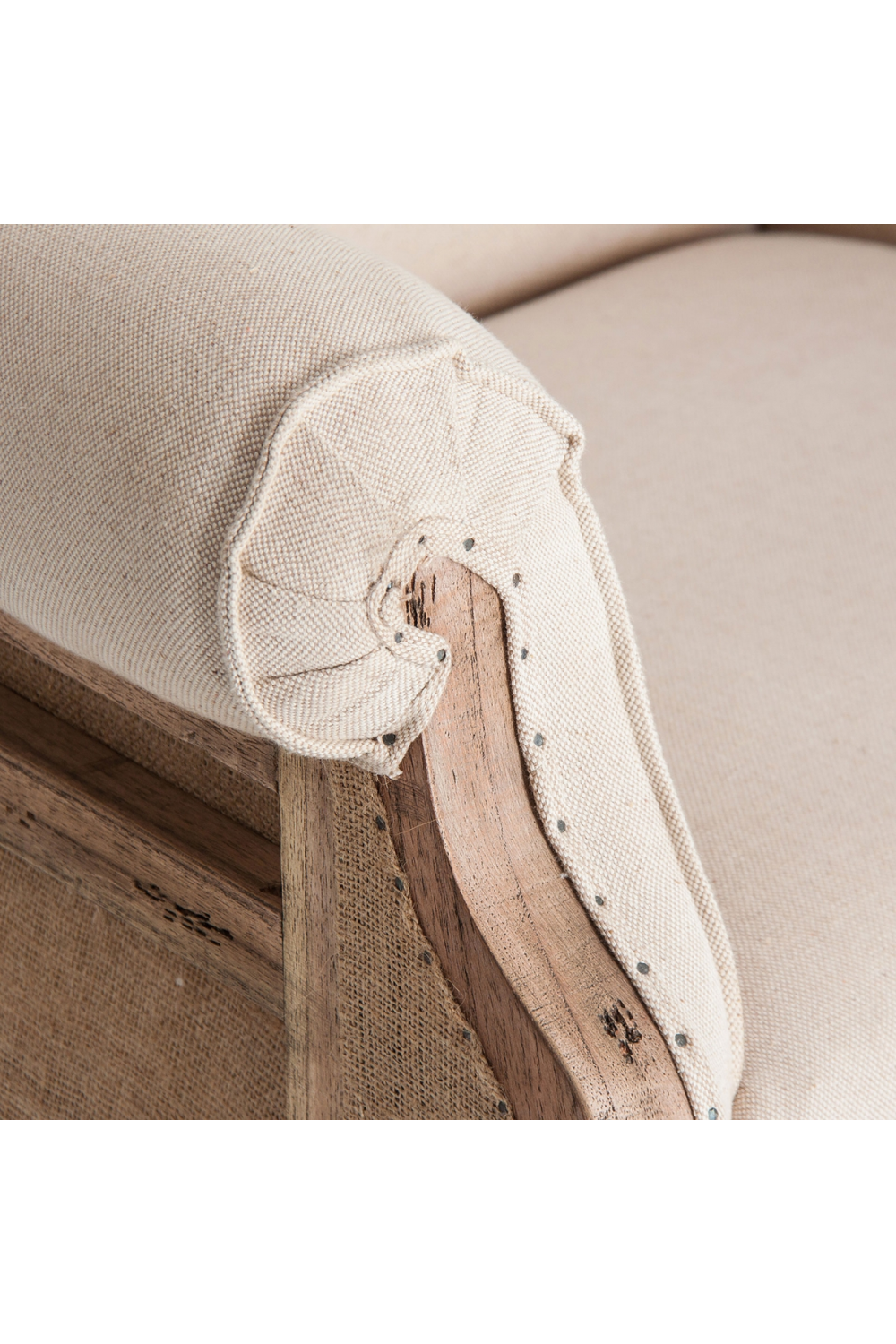 Beige High-Back Lounge Chair | Vical Home Gore | Oroa.com