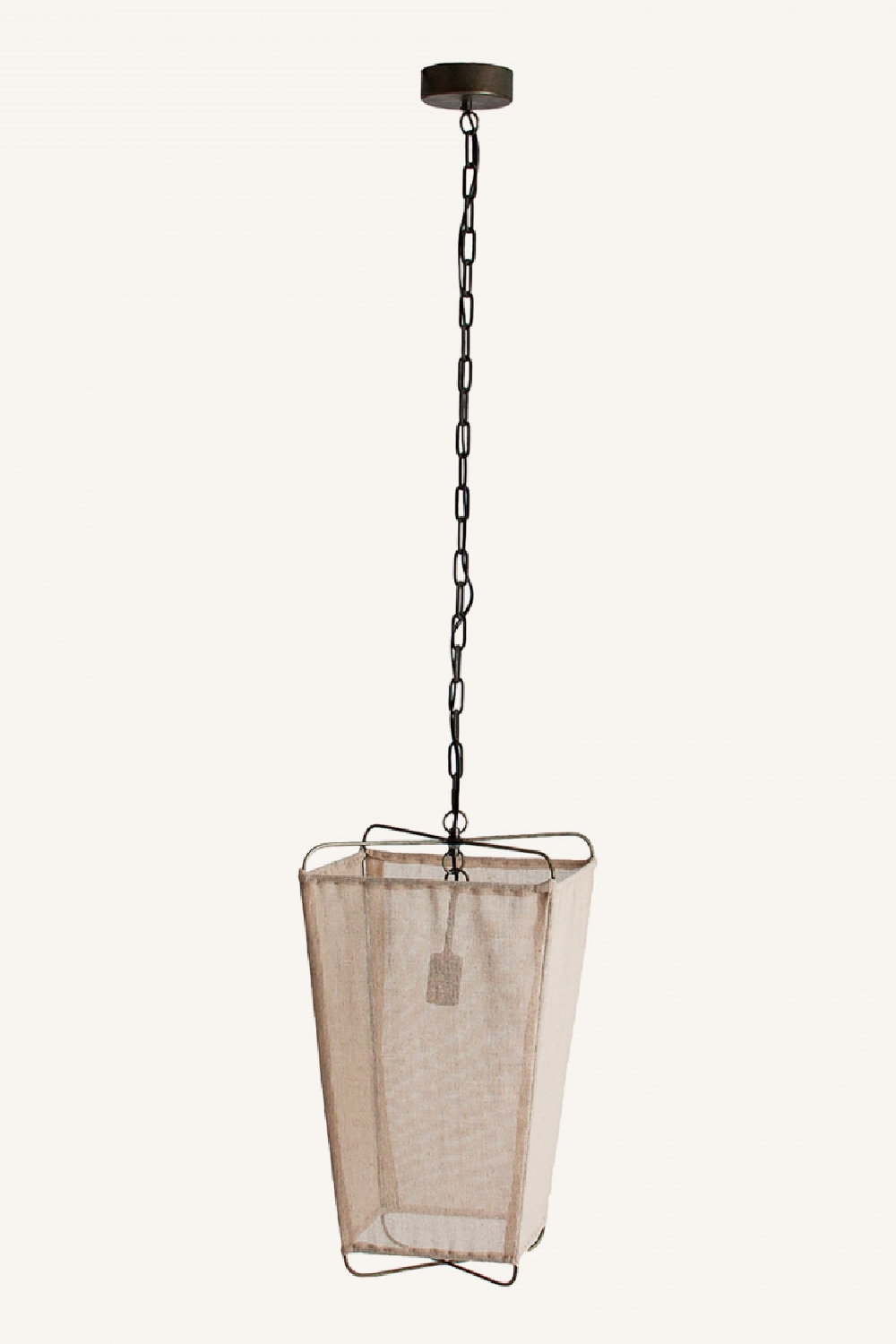 Linen Shade Ceiling Lamp | Oroa.com