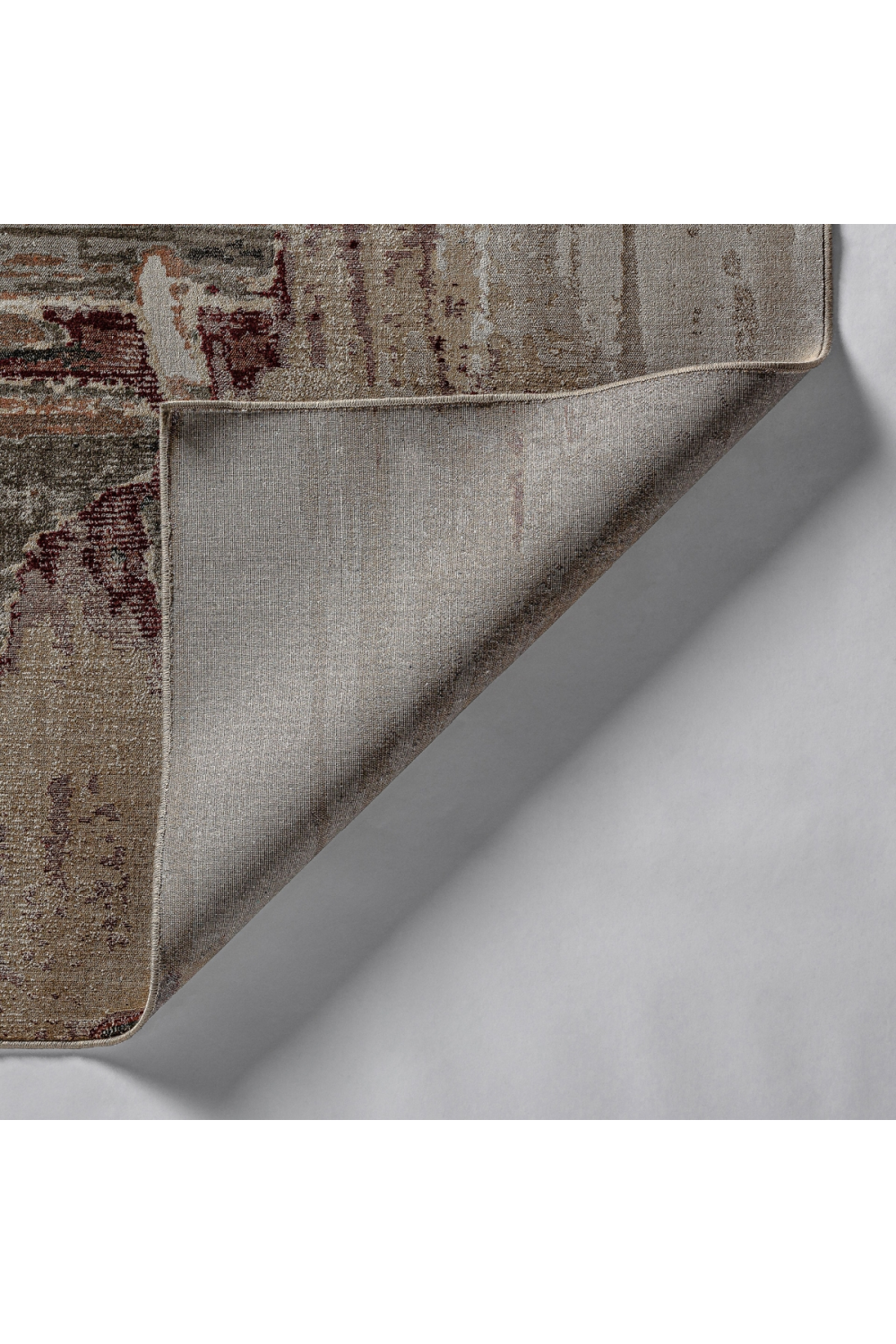 Brown Toned Viscose Rug 9'5" x 6'5" | Vical Home Olivia| Oroa.com