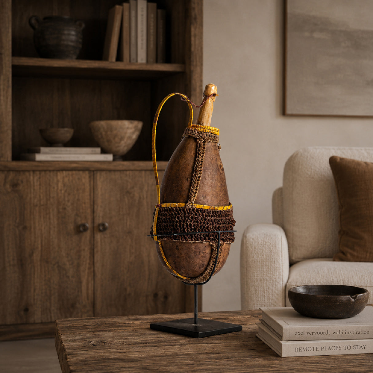 Brown Gourd Decorative Figure | Oroa.com