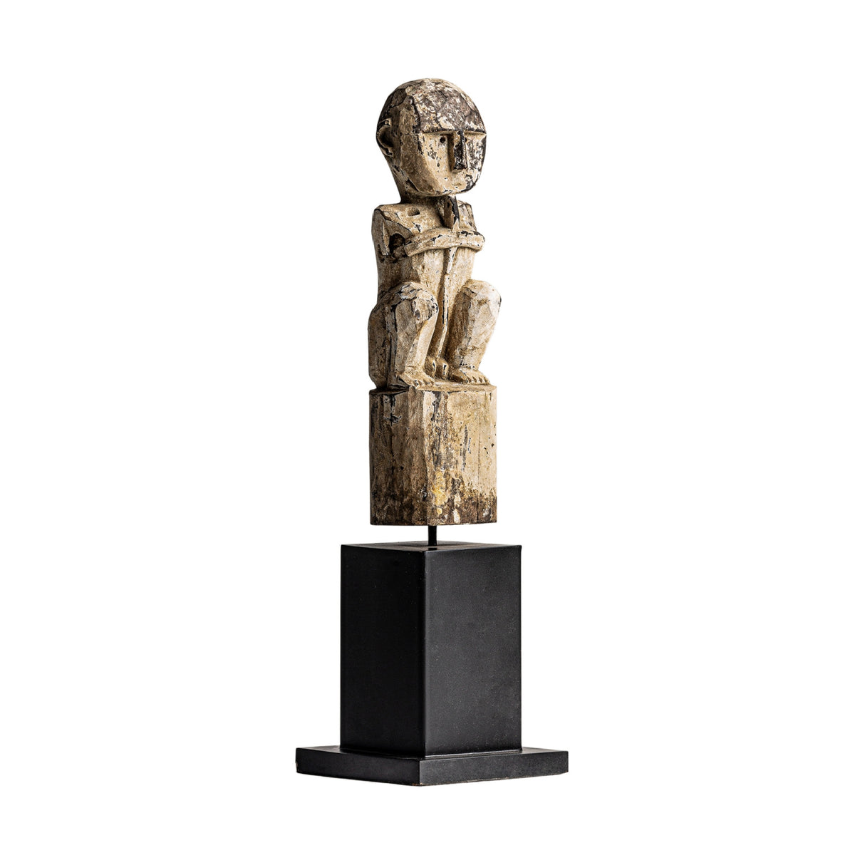 Carved Mango Wood Decorative Figure | Oroa.com