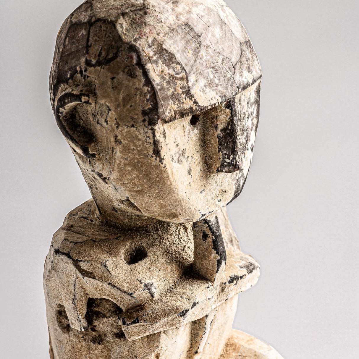 Carved Mango Wood Decorative Figure | Oroa.com