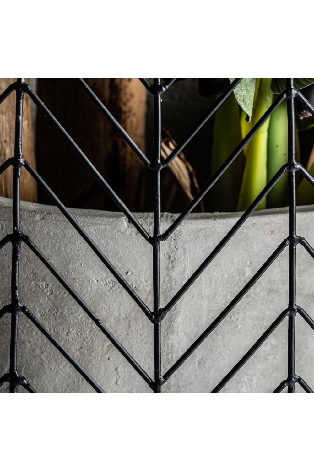 Black Metal Planter (2) | Vical Home | Oroa.com