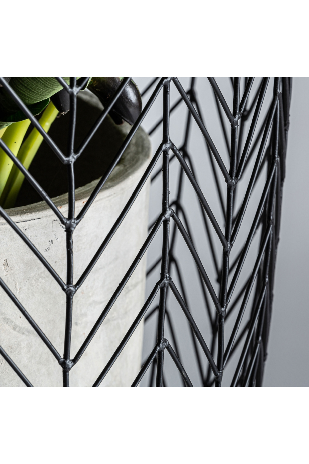 Black Metal Planter (2) | Vical Home | Oroa.com