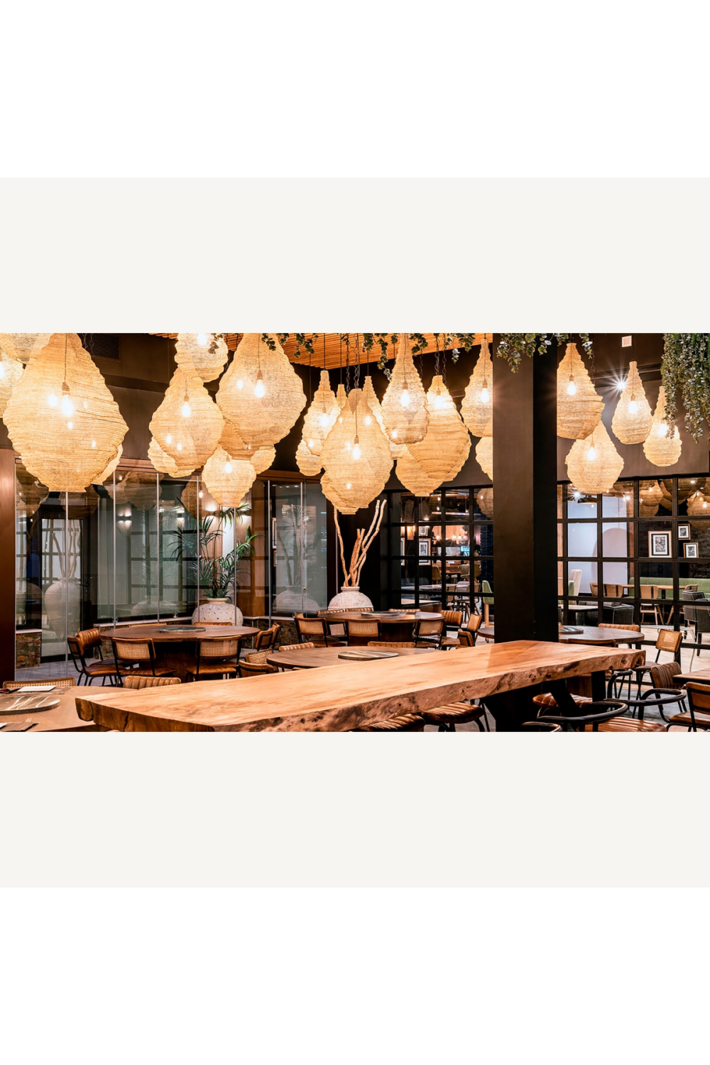 Gray Iron Hanging Lamp | Vical Home | Oroa.com