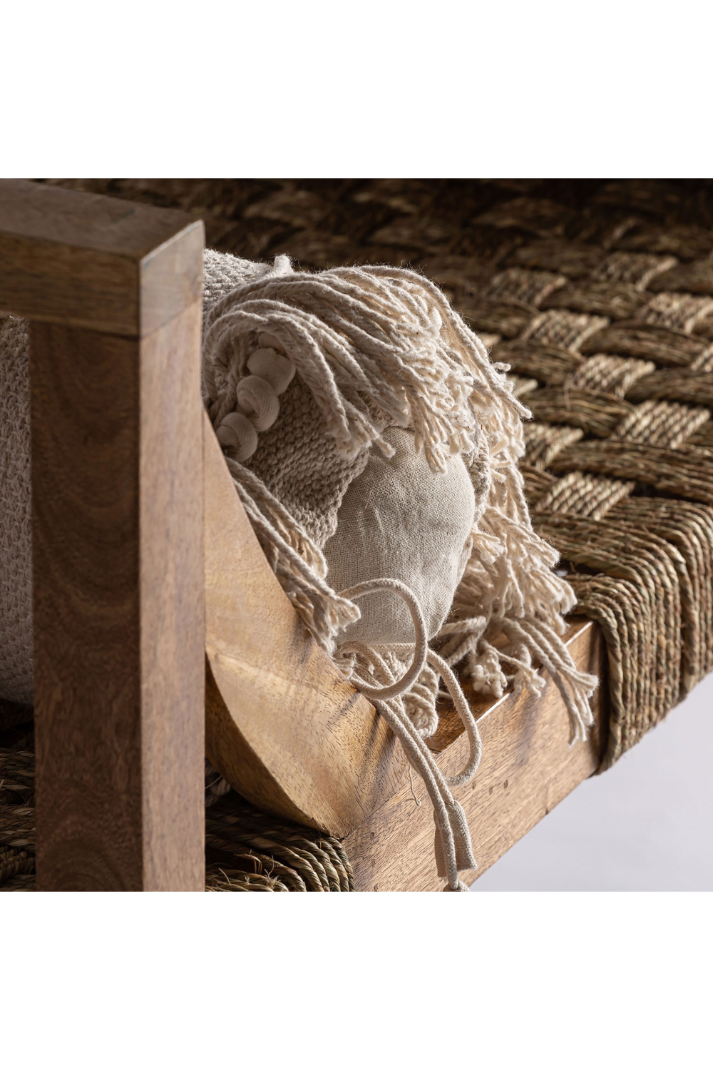Woven Fiber Sofa | Vical Home Cama Kaji | Oroa.com