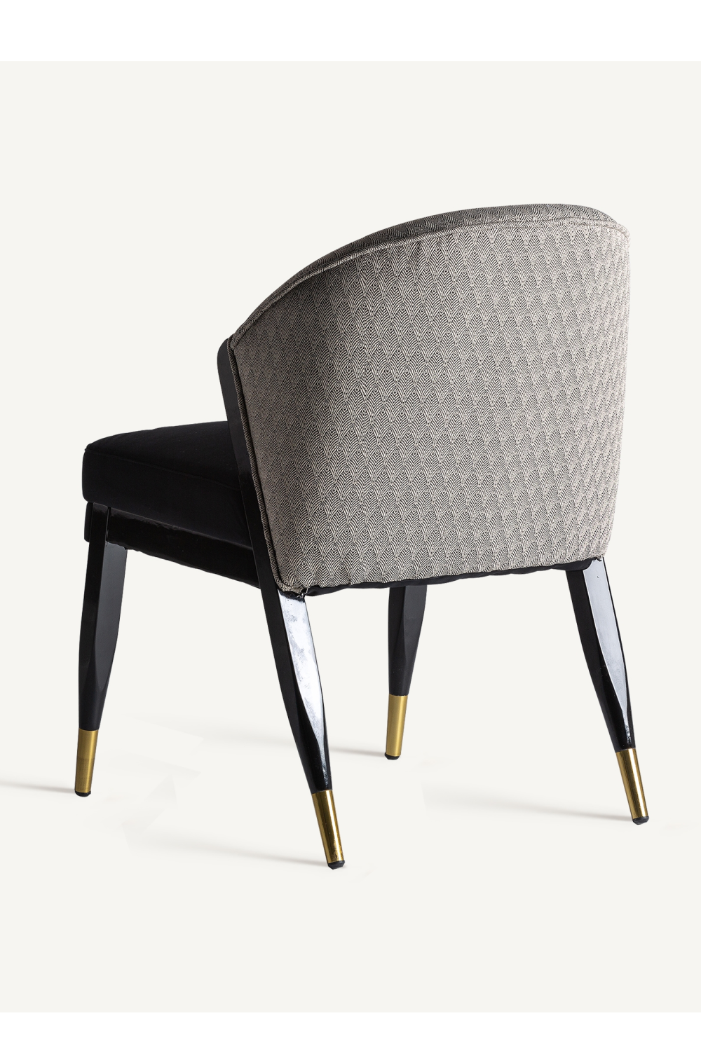 Black Velvet Dining Chair | Vical Home Trun | Oroa.com
